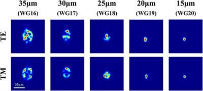 Diode-Pumped Fluorescence in Visible Range From Femtosecond Laser Inscribed Pr:LuAG Waveguides